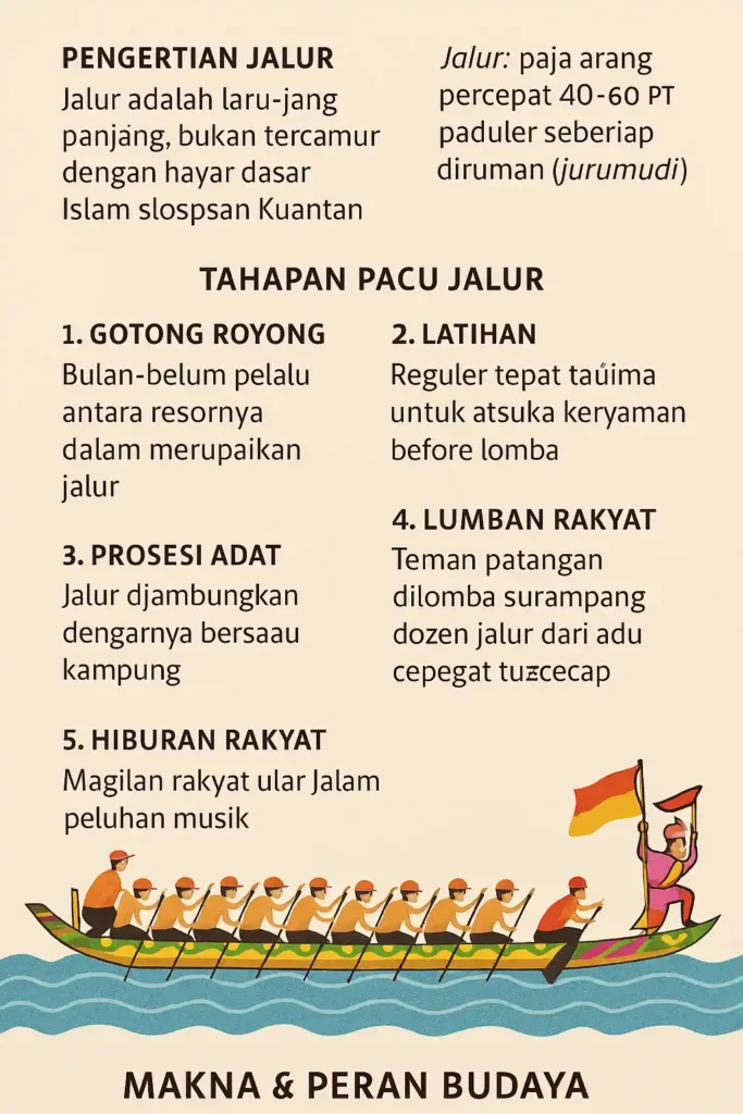 infografis pacu jalur