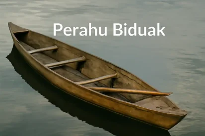 Perahu Biduak, sejarah perahu biduak, cara membuat perahu biduak, jenis kayu perahu biduak