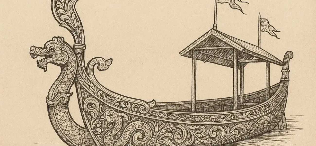 ornamen perahu Sumatra