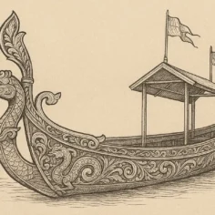 ornamen perahu Sumatra